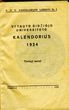 Leidinys. Vytauto Didžiojo universiteto kalendorius 1934