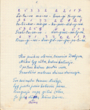 Sąsiuvinis, Alinos Survilaitės giesmių rankraštis