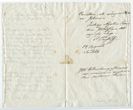 Laiškas su voku A. Tauskio iš Sonteklės, rašytas Žemaitijos kaštelionui Gorskiui