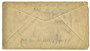 Laiškas iš Čikagos. Antroji voko pusė. 1934 m.
