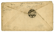 Laiškas iš Čikagos. Antroji voko pusė. 1932 m.