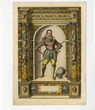 Spalvotas vario raižinys. „Mikalojaus Kristupo Radvilos Našlaitėlio portretas“. 1603 m.