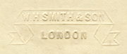Bedrovės „W. H. Smith and Son“ firminio spaudo atspaudas. Londonas, 1886.