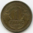 Prancūzija, 1 frankas, 1932 m.