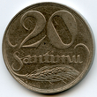 Latvija. 20 santimų, 1922 m.