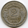 Prancūzija, 2 frankai, 1948 m.