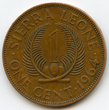 Siera Leonė, 1 centas, 1964 m.