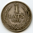 Latvija, 1 latas, 1924 m.