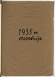 1935 m. Joniškaičių k. ekspedicijos medžiagos aplanko viršelis, p. 9