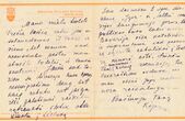 Laiškas su voku. Rašo K. Petrauskas žmonai iš Miuncheno