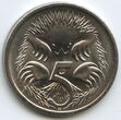 Australija, 5 centai, 2001 m.