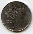Italija, 100 lirų, 1972 m.