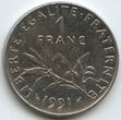 Prancūzija, 1 frankas, 1991 m.