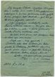Jovaro laiškas žmonai Viktorijai Krikščiūnienei