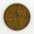 Medalio Lietuvos nepriklausomybės atkūrimo pirmosioms metinėms pažymėti reversas