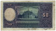 50 litų banknotas. Lietuva. 1928 m.