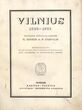 Vilnius 1323–1923. Antraštinis lapas