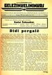 Laikraštis Geležinkelininkas 1936 m. Nr. 14 (18) rugsėjo mėn. 15 d.