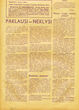 Laikraštis Geležinkelininkas 1938 m. kovo mėn. 1 d. Nr. 4 (53)