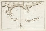 Plan de la Baye des Isles D'Hieres