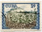 Kubos pašto ženklas „El desembarco del „Granma“