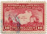 Kosta Rikos pašto ženklas „Isla del Coco“
