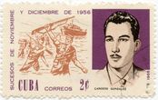 Kubos pašto ženklas „Candido Gonzalez“