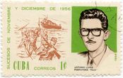 Kubos pašto ženklas „Antonio Lopez Fernandez „Nico““