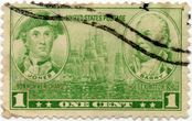 JAV pašto ženklas „John Paul Jones and John Barry“