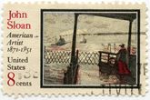 JAV pašto ženklas „John Sloan“