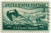 JAV pašto ženklas „U. S. Coast Guard“