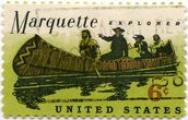 JAV pašto ženklas „Marquette Explorer“