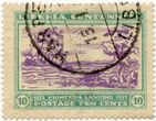 Liberijos pašto ženklas „Pioneers landing 1822“