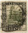 Libijos kolonijos (Italijos imperija) 50 centų standartinis pašto ženklas