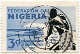 Nigerijos pašto ženklas „Commemoration of Independence 1960“