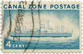 Panamos kanalo zonos (JAV) pašto ženklas „Ancon“