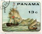 Panamos oro pašto ženklas „E. Duncan – 1833“