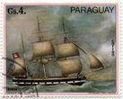 Paragvajaus pašto ženklas „Rhein“