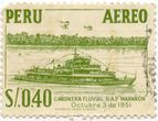 Peru standartinis oro pašto ženklas „Maranon“