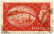 Didžiosios Britanijos 6 šilingų standartinis pašto ženklas