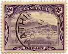 Tasmanijos valstijos (Australija) pašto ženklas „Hobart“