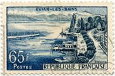 Prancūzijos pašto ženklas „Évian-les-Bains“