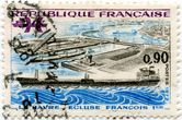 Prancūzijos pašto ženklas „Le Havre ecluse Francois I“