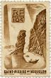 Sen Pjero ir Mikelono 10 sentimų standartinis pašto ženklas