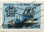Suomijos 0,4 markės proginis pašto ženklas