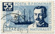 Rumunijos pašto ženklas „E. Racovita“