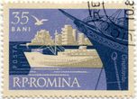 Rumunijos 35 banų proginis pašto ženklas