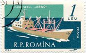 Rumunijos pašto ženklas „Arad“