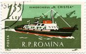 Rumunijos pašto ženklas „N. Cristea“