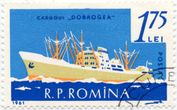 Rumunijos pašto ženklas „Dobrogea“